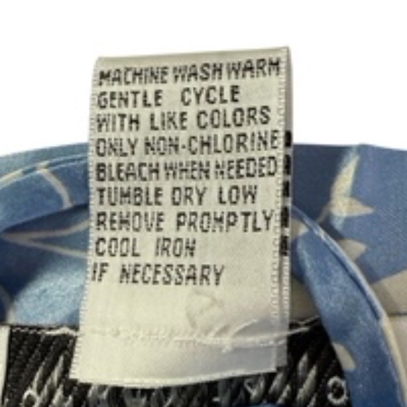 Morgan Taylor Intimates Light Blue/White Floral Robe and Short Gown Size L - Picture 12 of 12